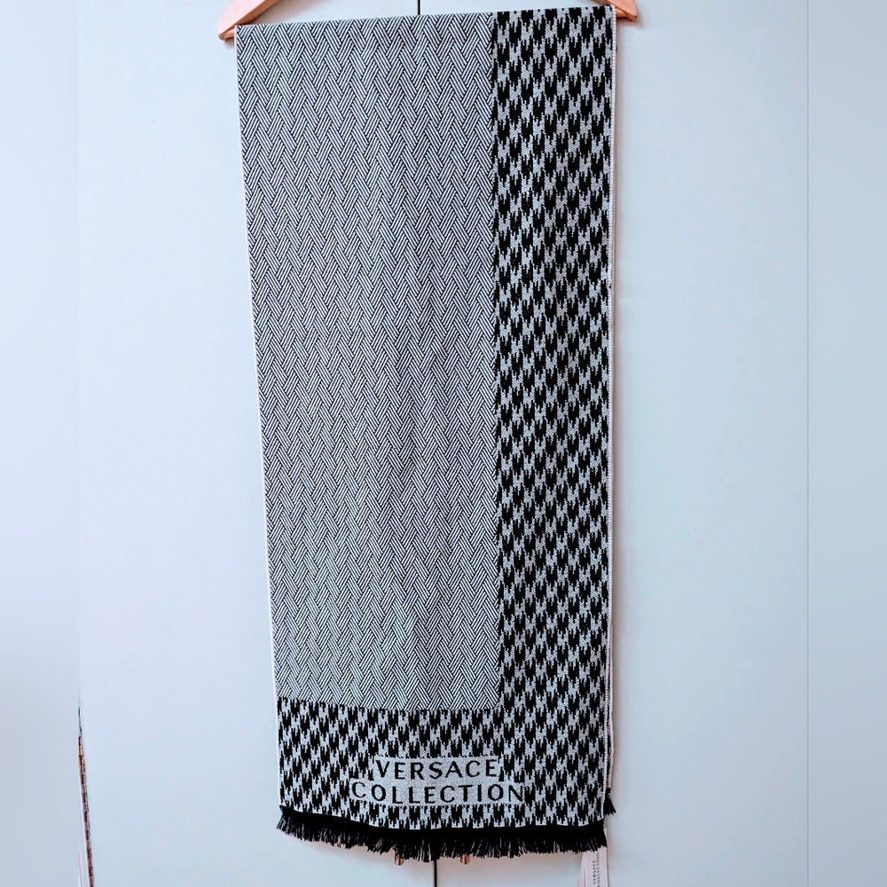 Versace Collection Reversible Scarf